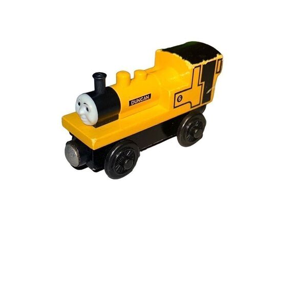 Duncan Thomas the Train yellow  Friends Take Play Thomas & Friends - Picture 1 of 6
